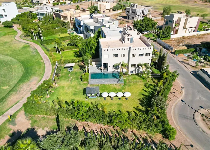 Villa Naciri En Plein Golf Avec Vue Sur Atlas