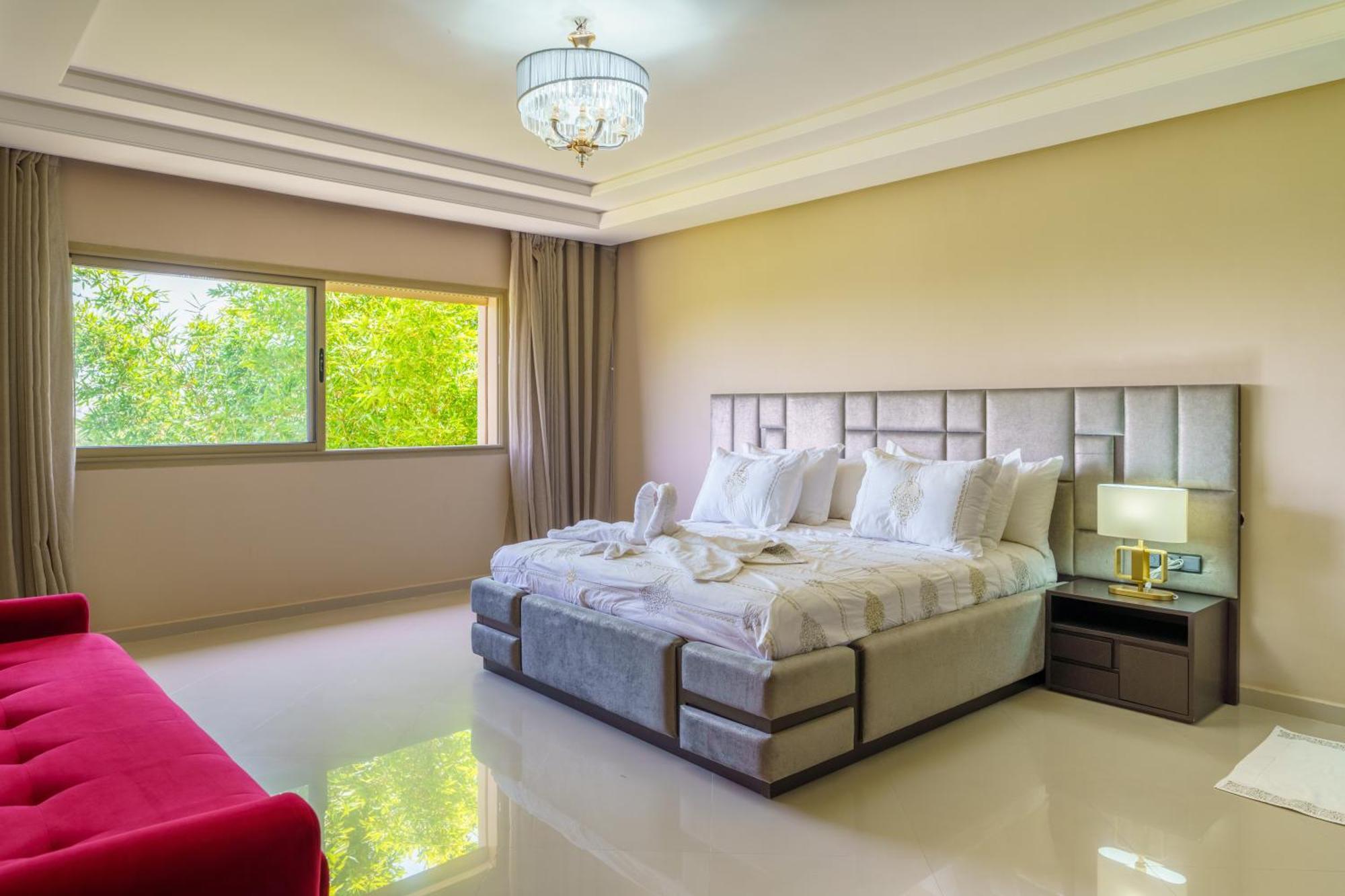 Villa Naciri En Plein Golf Avec Vue Sur Atlas Marraquexe