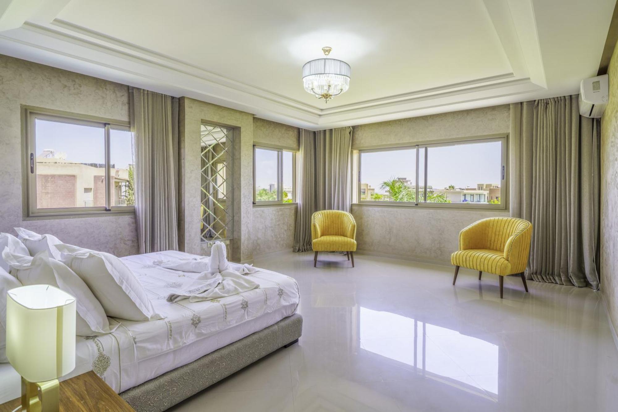 Villa Naciri En Plein Golf Avec Vue Sur Atlas *